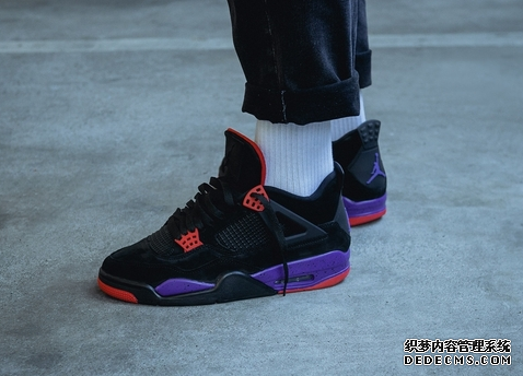 AJ4 Raptors domestic sales time Appreciation of AJ4 Raptors on-foot pictures