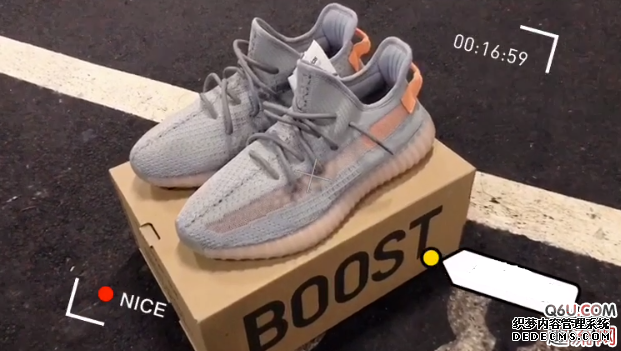 Yeezy 350 V2 Gray Orange 3.0 Translucent Unboxing Review Yeezy 350 V2 True Appreciation of the foot picture on Form