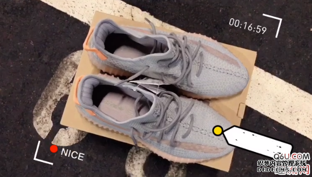 Yeezy 350 V2 Gray Orange 3.0 Translucent Unboxing Review Yeezy 350 V2 True Form Upper Foot Picture Appreciation