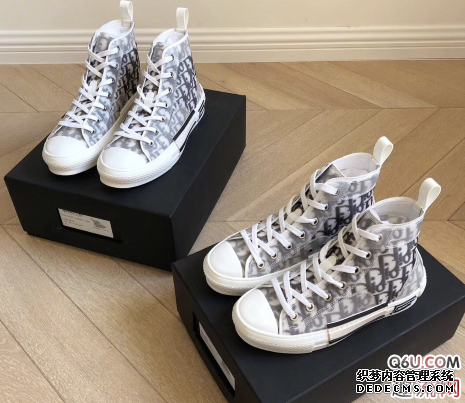 Dior Kaws high canvas shoes unboxing review dior How about oblique high-top canvas shoes
