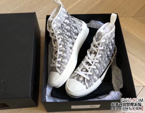 Dior Kaws high canvas shoes unboxing review dior How about oblique high-top canvas shoes