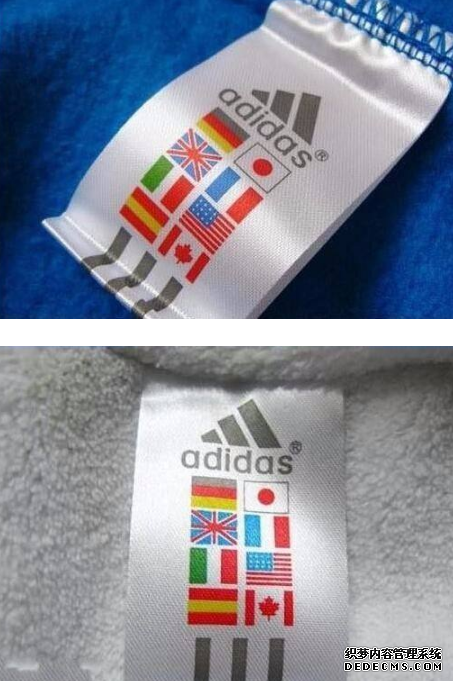 How to distinguish true and false Adidas clothing. Three elements of Adidas clothing identification