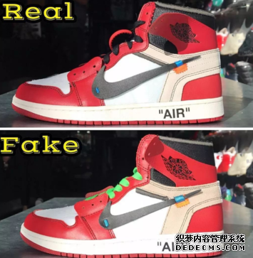 OFF-WHITE x AJ1 authenticity identification How to identify the authenticity of OFF-WHITE x AJ1