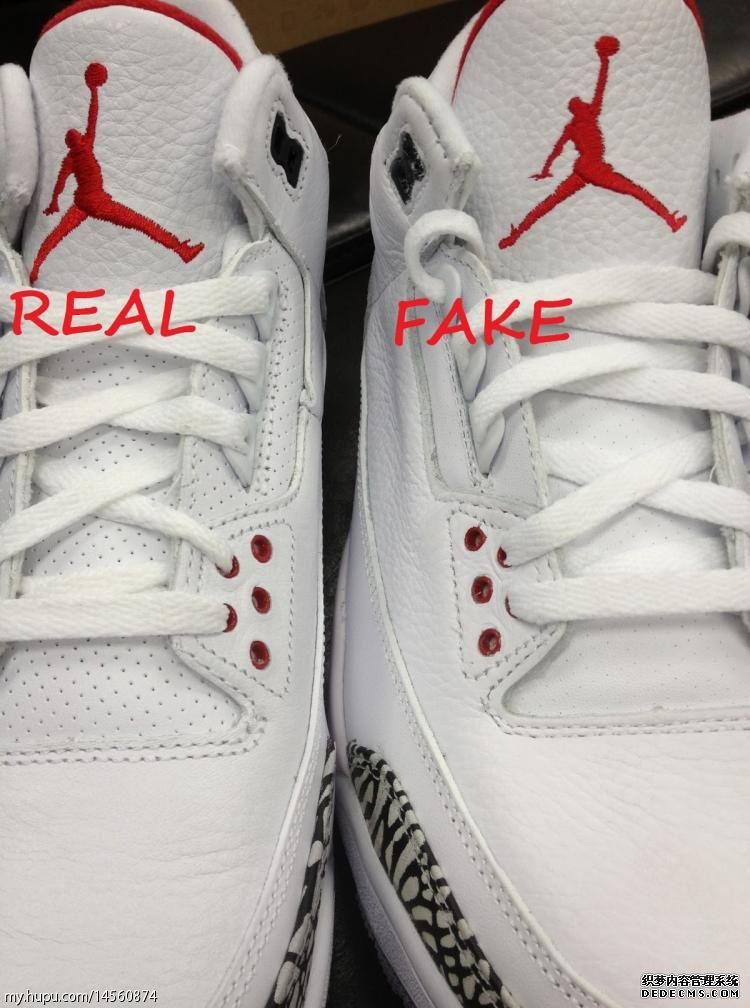 AJ3 black cement authenticity comparison AJ3 black cement 2018 replica version identification method