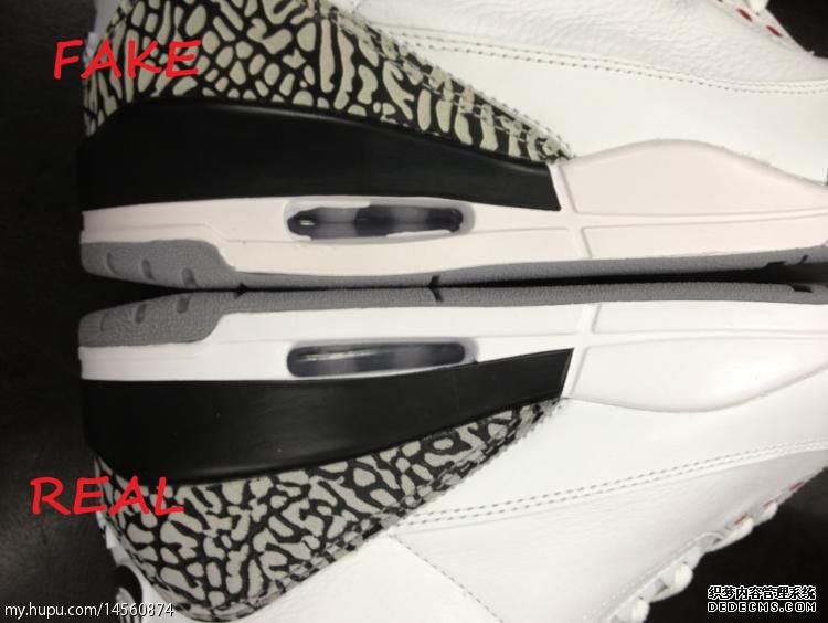 AJ3 black cement authenticity comparison AJ3 black cement 2018 replica identification method