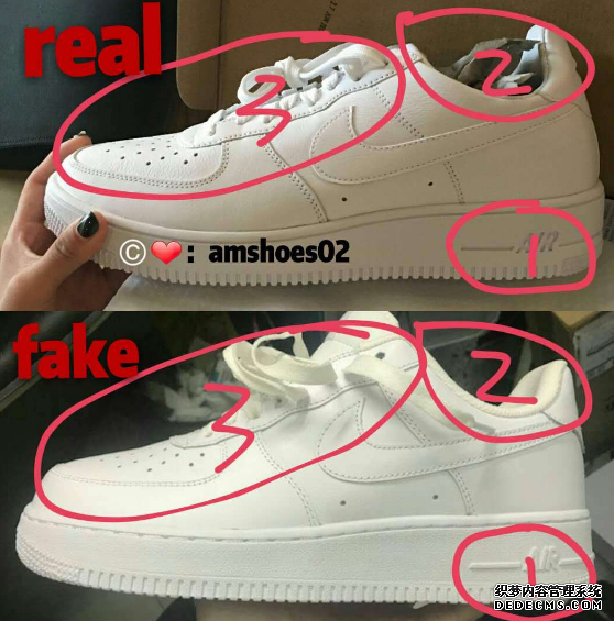 How to tell the authenticity of Nike Air Force 1 Nike Air Force 1 authenticity identification How to tell the authenticity of Nike Air Force 1 Authenticity identification of Nike Air Force 1