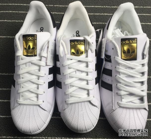 Distinguish the authenticity of Adidas gold label shell toe and compare the authenticity of clover shell toe