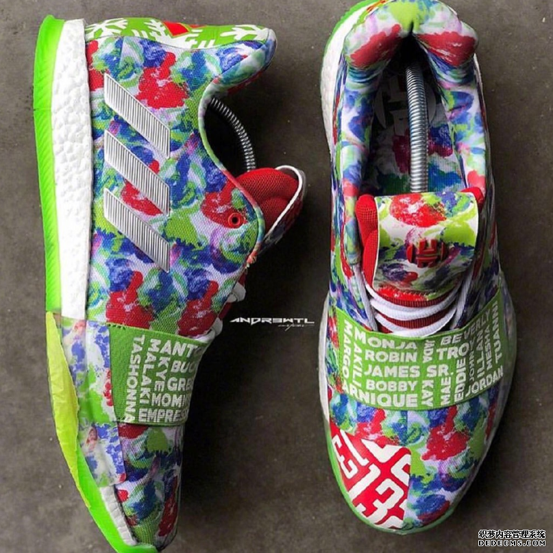 What are the colors of Harden 3, a complete collection of Harden 3 colors